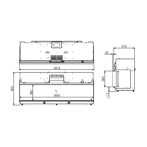 DRU Virtuo 180 Evolve Elektrokamin