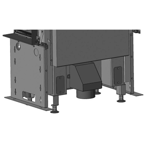 Neocube - Verbrennungsluftanschluss für Neocube P, C, F-Modelle Black & White Edition Kaminzubehör