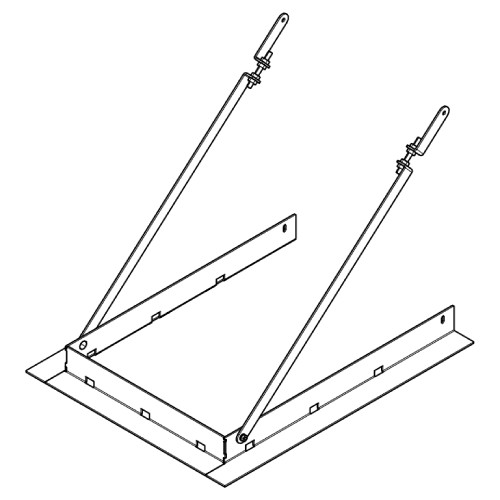 Austroflamm - 48x72x51 S3 2.0 Tragrahmen Kaminzubehör