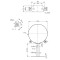Vorschau: Wandhalter Design Plus 50 bis 150 mm, Altkupfer lackiert für Tecnovis TEC-DW-Classic