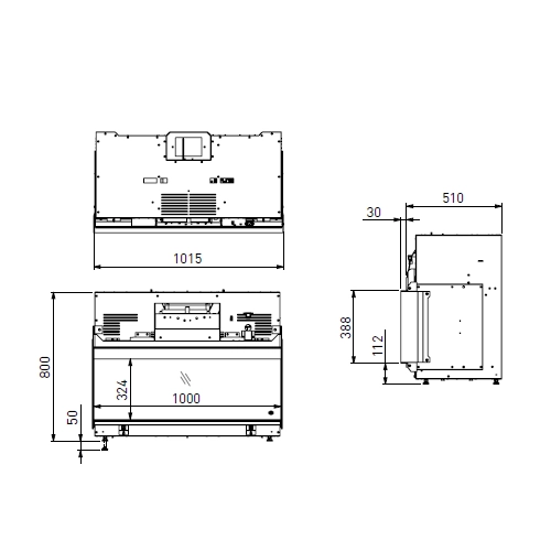 DRU Virtuo 100 Evolve Elektrokamin