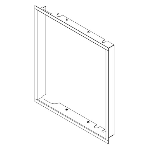 Austroflamm - 45x68 Designrahmen klapp flach Kaminzubehör